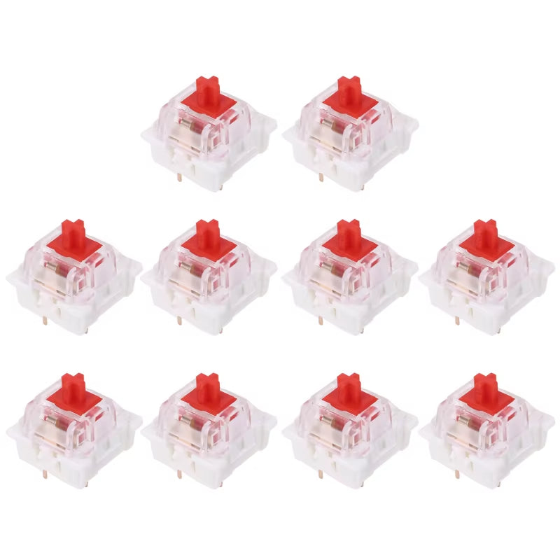 10 ieces Keyboard Relacement arts Comatible for Cherry MX Gateron Mechanical Keyboard SMD LED Switches 3in Durable 85DD