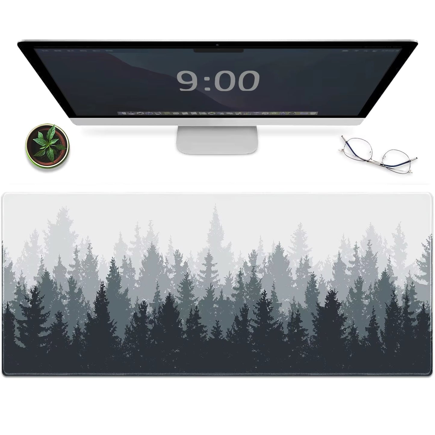 Mouse Pad Large Keyboard Mouse Desk Pad Non-Slip Rubber Gaming Mouse Pad Laptop Mouse Carpet