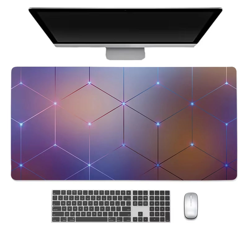 Mouse Pad Large Keyboard Mouse Desk Pad Non-Slip Rubber Gaming Mouse Pad Laptop Mouse Carpet