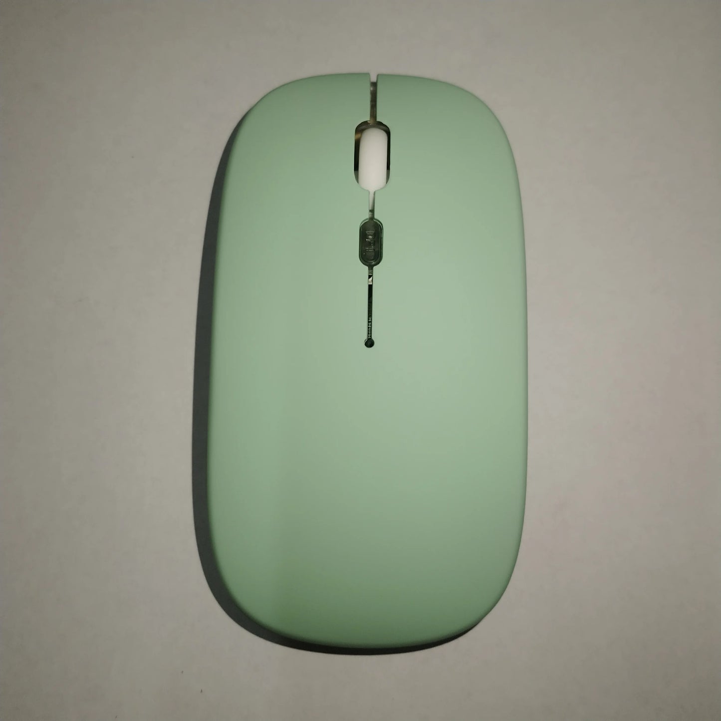 Wireless Mouse 2.4Ghz Bluetooth Rechargeable Mouse Quiet Ergonomic Gaming Mouse with USB Backlight 1600Dpi Mouse for PC And