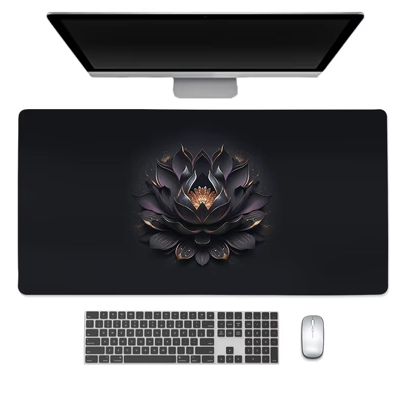 Mouse Pad Large Keyboard Mouse Desk Pad Non-Slip Rubber Gaming Mouse Pad Laptop Mouse Carpet