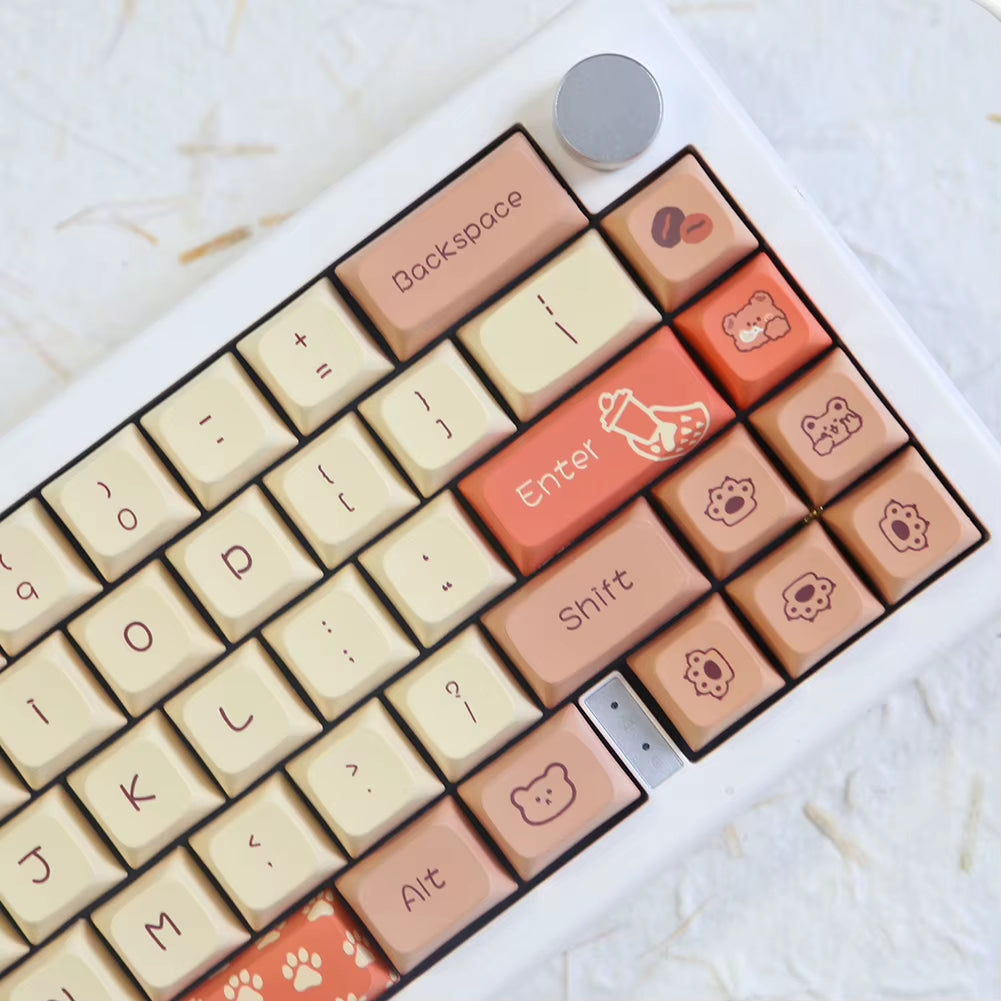 133/144 Keys/Set Mechanical Keyboard Keycaps Dye Sublimation Key Caps DIY Layout Replacement for Mechanical Keyboard Accessories
