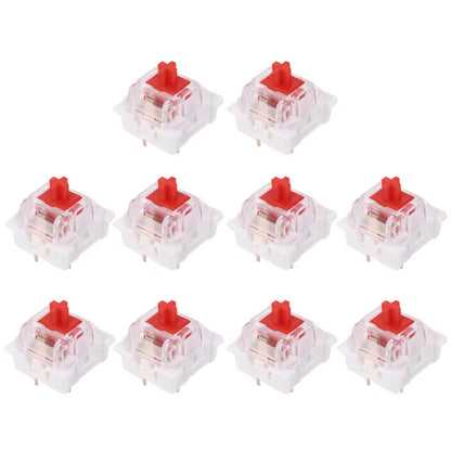 10 ieces Keyboard Relacement arts Comatible for Cherry MX Gateron Mechanical Keyboard SMD LED Switches 3in Durable 85DD