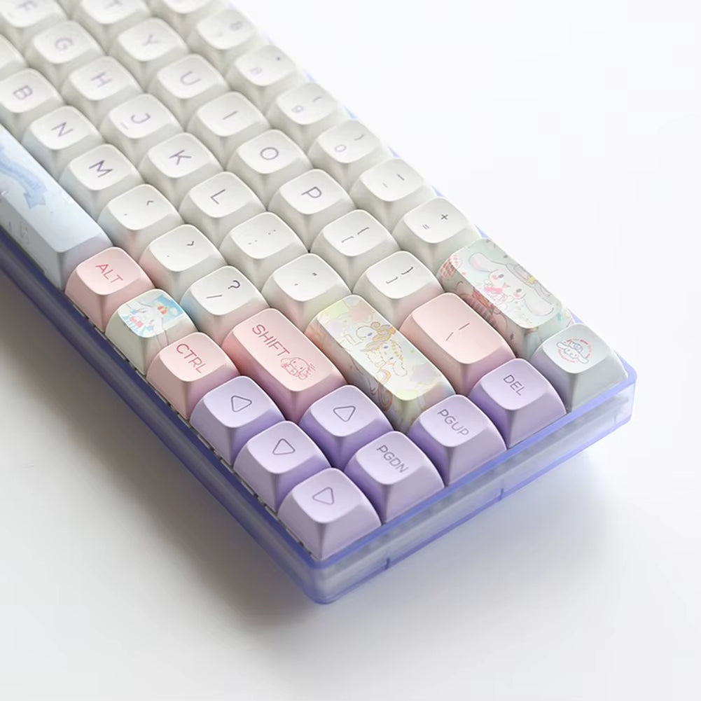 133/144 Keys/Set Mechanical Keyboard Keycaps Dye Sublimation Key Caps DIY Layout Replacement for Mechanical Keyboard Accessories
