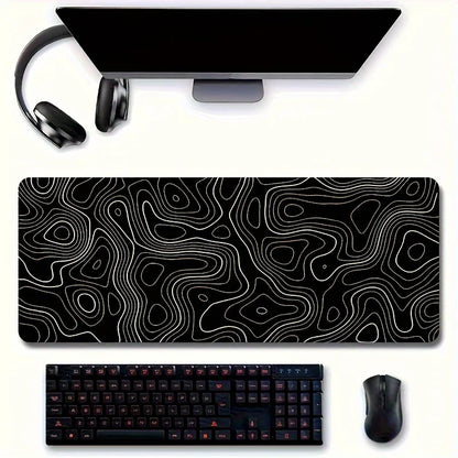 Mouse Pad Large Keyboard Mouse Desk Pad Non-Slip Rubber Gaming Mouse Pad Laptop Mouse Carpet