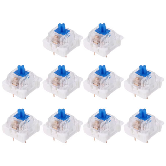 10 ieces Keyboard Relacement arts Comatible for Cherry MX Gateron Mechanical Keyboard SMD LED Switches 3in Durable 85DD
